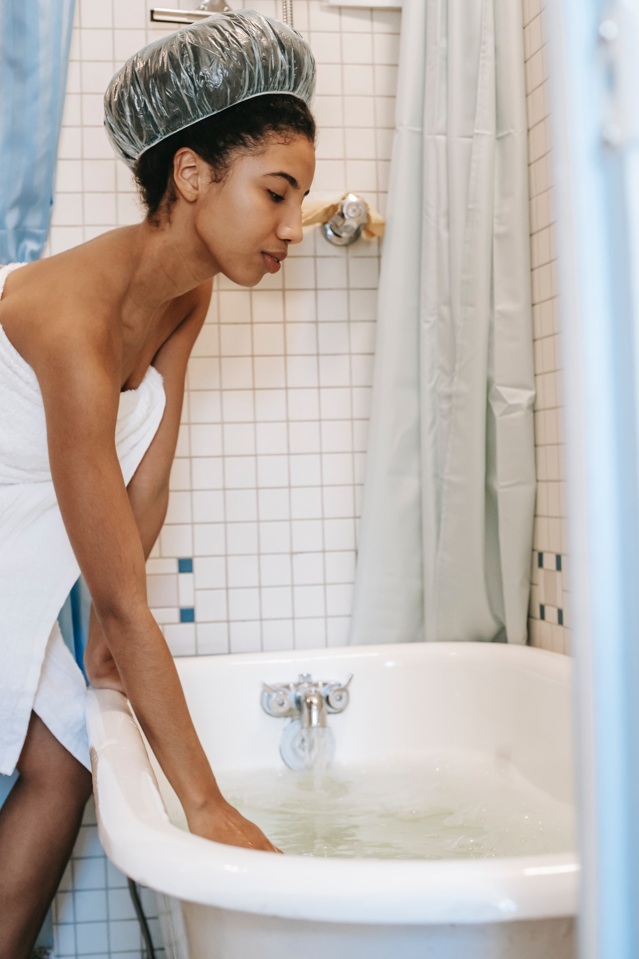 Take a bubble bath to get great hair